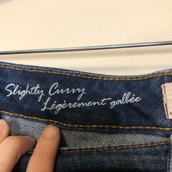 D/C Cropped plus sized women’s jean frayed hem 16 - Picture 7 of 9